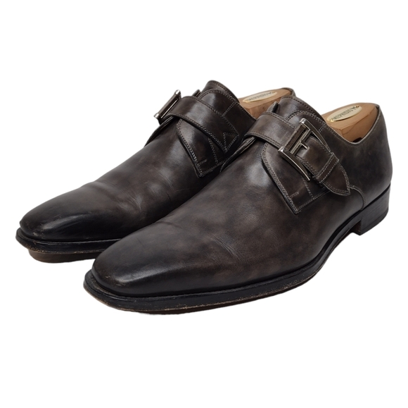 NEW JOHNSTON & MURPHY cort perf venetian in grey Johnston & Murphy Men main image 3